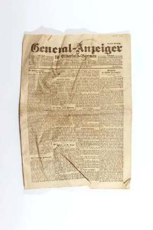 General-Anzeiger für Elberfeld und Barmen