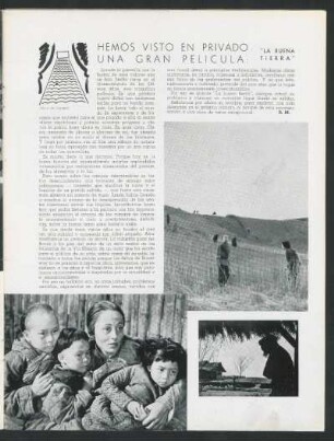 Hemos visto en privado una gran película: "La buena tierra"