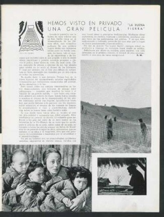 Hemos visto en privado una gran película: "La buena tierra"