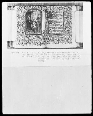 Stundenbuch — Christus vor Kaiphas, Folio 140verso