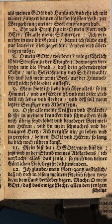 Himmlischer Saphir Oder Geistliche Seufftzer und Begürd in Todtsnöthen so ine krancker Mensch zu Gott dem Herrn mit Mund und Hertzen im Himmel vor hinan schicken kan