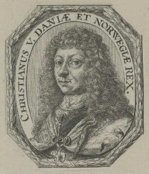 Bildnis des Christianus V. Daniae
