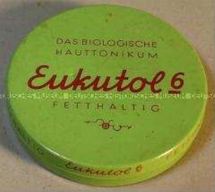 Eukutol 6, Hauttonikum-Dose, leer