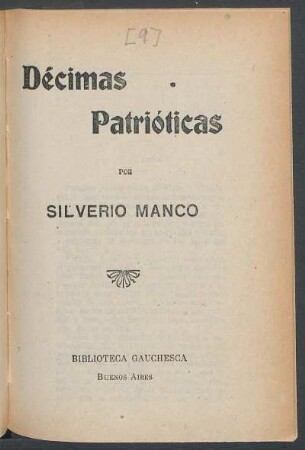 Décimas patrióticas
