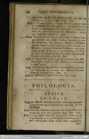 Philologia