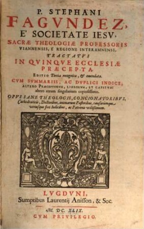 Tractatus in 5 Ecclesiae Praecepta