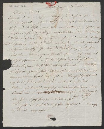 Brief an Ludwig Eduard Heydemann : 14.02.1832