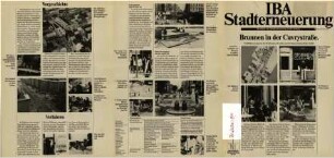 Informations-Blatt: Brunnen in der Cuvrystraße, Bildhauersymposium