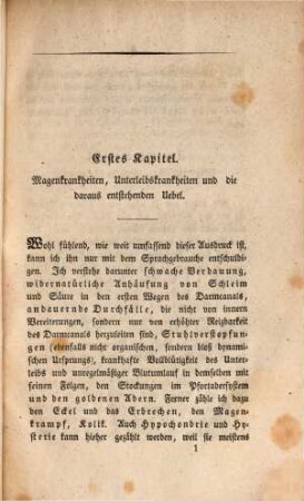 Die Wunder des kalten Wassers in seiner Heilkraft bei vielen Krankheiten : Eine Schrift für Nichtärzte
