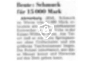 Beute: Schmuck für 15000 [Name maskiert]