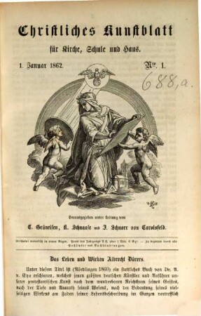 Christliches Kunstblatt für Kirche, Schule u. Haus. [4]. 1862