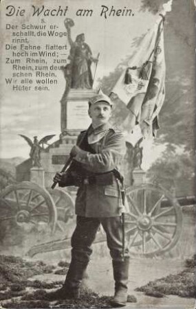 Die Wacht am Rhein. - Der Schwur erschallt, [...]