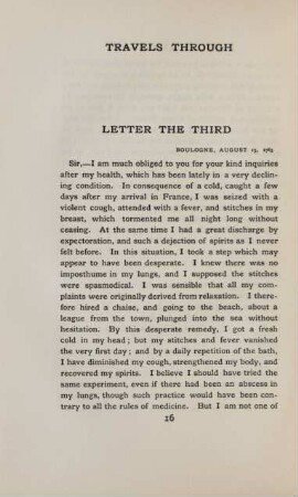 Letter the third