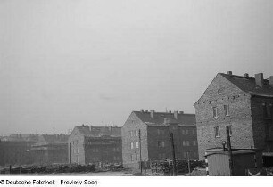 Blick auf Wohnhäuser der Baustelle Doktor-Hermann-Duncker-Straße