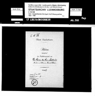 Die Häuser des Herrn Sartorius. Komödie von George Bernard Shaw