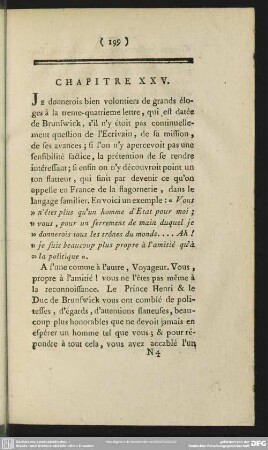 Chapitre XXV