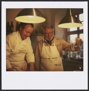 Wolfram Siebeck und Michael Hoffmann bei den Mahlberger Kochtagen