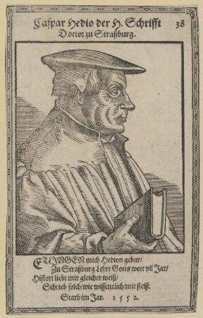 Bildnis des Caspar Hedio