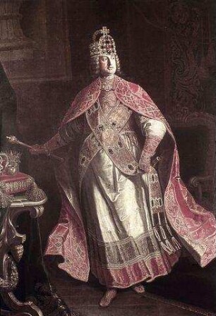 Kaiser Franz I. Stephan im Krönungsornat