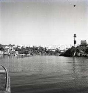 Hafen eines kleinen Ortes an der französischen Atlantikküste