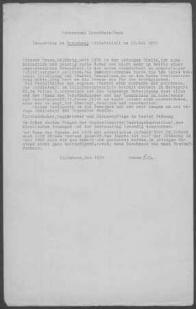 Gutenberg-Schlattstall: Inspektionsbericht 1930