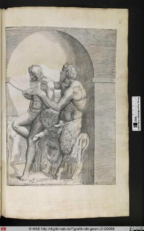 Pan und Daphnis.