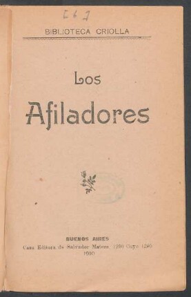 Los afiladores