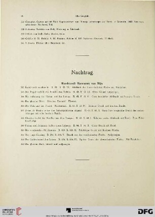 Nachtrag (Nr. 342-353)