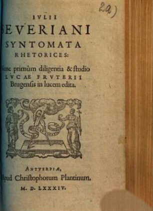 Syntomata rhetorices