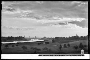 Dresden, Blick vom Waldschlösschen