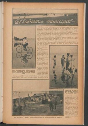 El balneario municipal