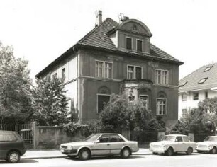 Dresden-Südvorstadt, Einsteinstraße 8. Villa. Um 1912. Straßenansicht