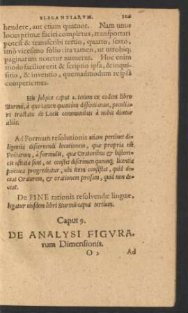 Caput 9. De Analysi Figurarum Dimensionis