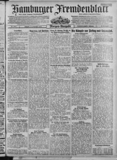 Hamburger Fremdenblatt, Morgenausgabe