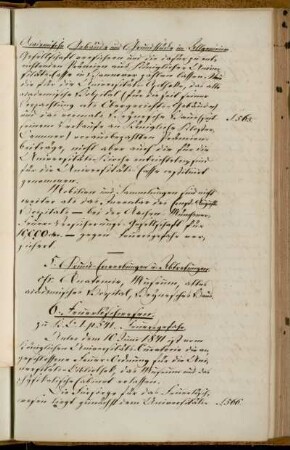 Akademische Gebäude und Grundstücke im Allgemeinen. - 5. Prunk-Erwerbungen u. Abtretungen