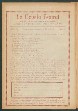 1918000400: Musolino 606 : monólogo cómico