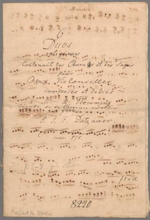 Duos, Violoncello (2), op. 171 - BSB Mus.Schott.Ha 8507-2