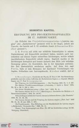 Siebentes Kapitel