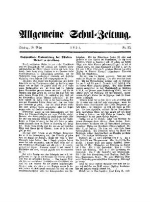 Geschichtliche Entwickelung der Blinden-Anstalt zu Friedberg