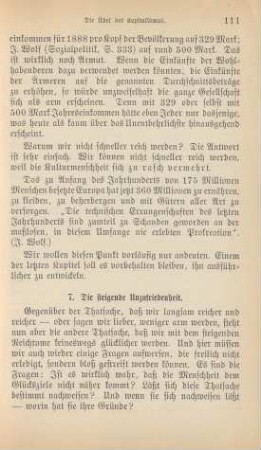 7. Die steigende Unzufriedenheit.