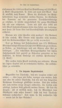 7. Die steigende Unzufriedenheit.