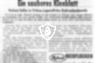 Ein sauberes Kleeblatt