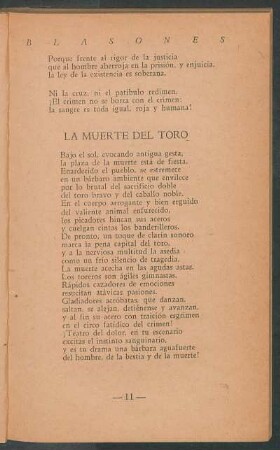 La muerte del toro