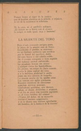 La muerte del toro