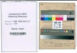 Entnazifizierung Adam Stauth , geb. 04.10.1899 (Polizeibeamter)