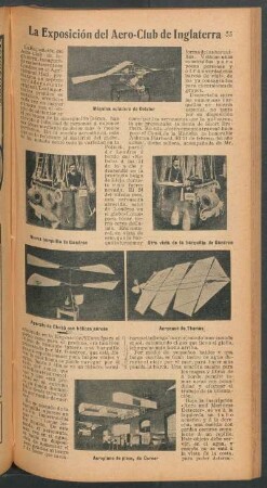 La Exposición del Aero-Club de Inglaterra