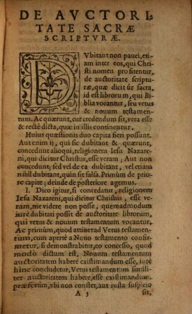 De sacrae Scripturae auctoritate