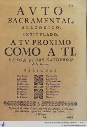À tu Proximo, como à ti.