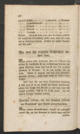 Wie man sich wohlfeile Nachtlichter machen kann.