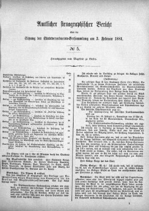 No. 5, 3. Februar 1881